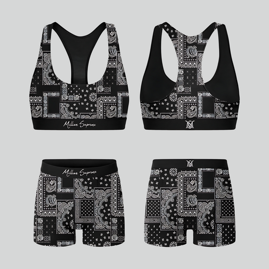 MILLIANSUPREME WOMAN'S "PAISELY" LOUNGE SET